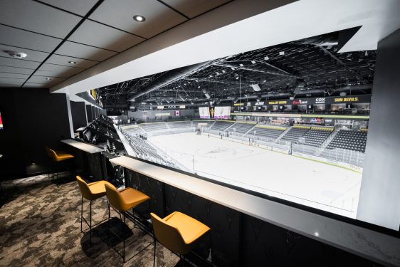 Anyone know what's included in these suite seats? : r/devils